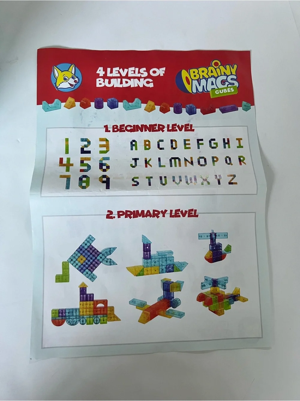 Play Brainy 101 Piece Magnetic Cubes 3D Building Set Stem Educational Montessori